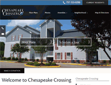 Tablet Screenshot of liveatchesapeake.com
